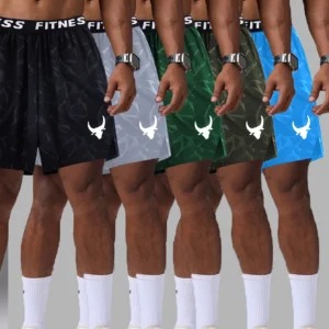 Quick-Dry & Breathable Athletic Casual Elastic Waistband Shorts