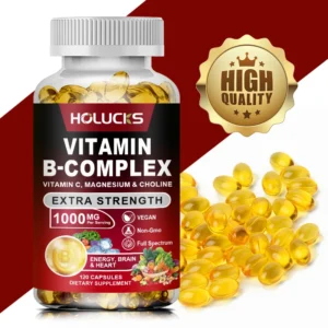 Vitamin B Complex Supplement, Rich in B1, B2, B3, B5, B6,