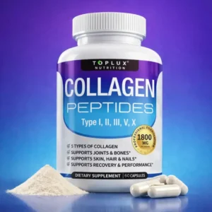 Premium Collagen Peptides Supplement 1500mg -90 Capsules